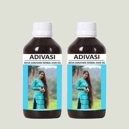 Adivasi Jeeva Sanjivani Herbal Hair Oil 125ml (Pack of 2)